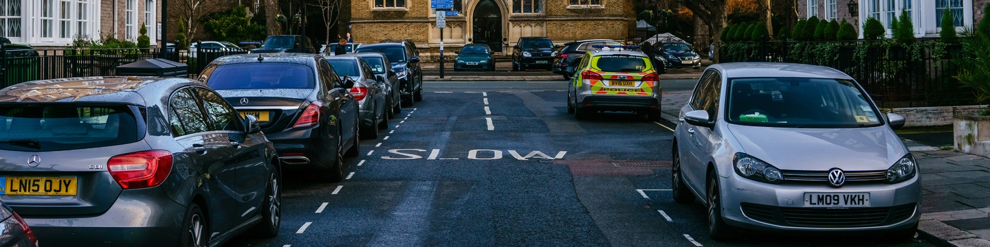 Car parked at side of the road